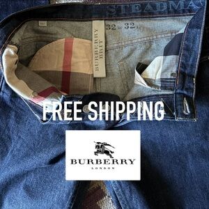 Burberry Men’s Denim Jeans | Burberry Brit Steadman Jeans | Burberry Brit Jeans